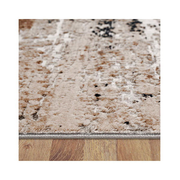 Siena Machine Knotted Grey Hallway Runner Rug