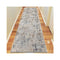 Siena Machine Knotted Grey Hallway Runner Rug