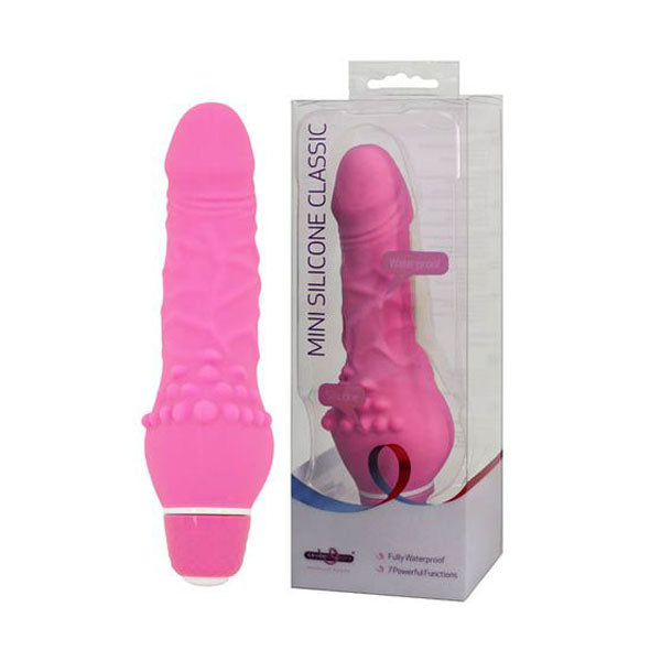 Mini Silicone Classic Pink Vibrator