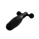 Silicone Cum Thru Barbell Penis Plug