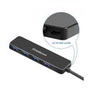 Simplecom Ch342 Usb Superspeed 4 Port Hub For Pc Laptop