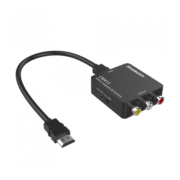 Simplecom Cm413 Hdmi To Composite Av Cvbs 3Rca Video Converter