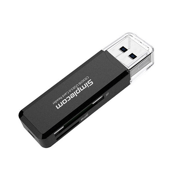 Simplecom Cr301B 2 Slot Superspeed Usb 3 0 Card Reader