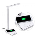 Simplecom Dimmable Led Desk Lamp With Wireless Charging Base