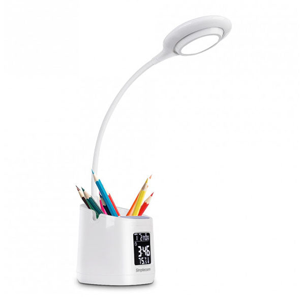 Simplecom El621 Led Desk Lamp With Pen Holder
