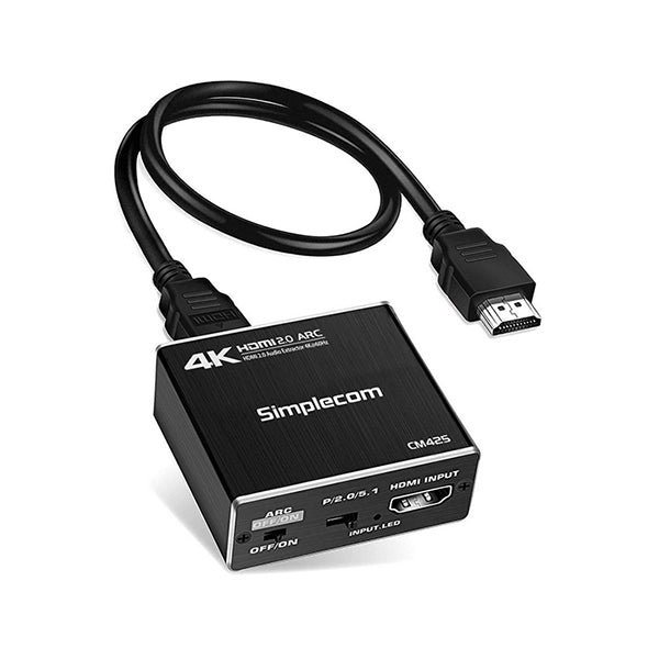Simplecom Hdmi 2 Audio Extractor Optical Spdif Plus Stereo With Arc