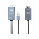 Simplecom Hdmi To Displayport Active Converter Cable Usb Powered 2M