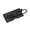 Simplecom Portable Usb C To 4 Port Usb A Hub With Cable Storage Black
