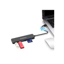 Simplecom Superspeed 3 Port Usb 3 Hub With Sd Microsd Card Reader