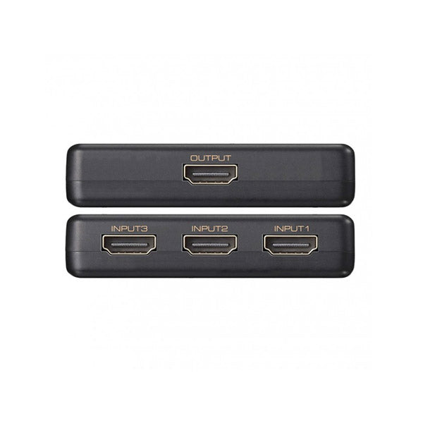 Simplecom Ultra Hd 3 Way Hdmi Switch 3 In 1 Out Splitter