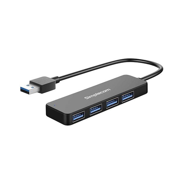 Simplecom Usb 3 Superspeed 4 Port Hub For Pc Laptop