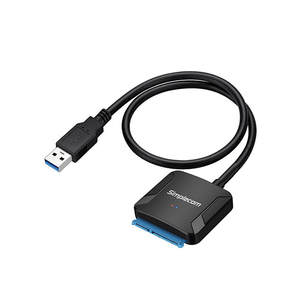 Simplecom Usb 3 To Sata Adapter Cable Converter With Power Supply