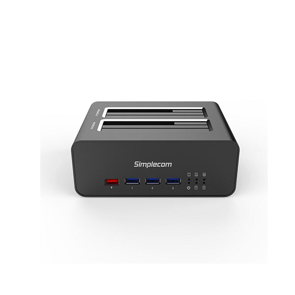 Simplecom Sd352 Usb 3 To Dual Sata Aluminum Docking Station