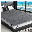Pillowtop Mattress Topper Protector Bed Luxury Mat Pad Home Cover