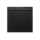 Single Pedestal Desk Solid Firwood And Steel