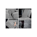 Single Sofa Couch Fabric Grey