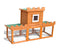 Single Outdoor Large Rabbit Hutch House Pet Cage