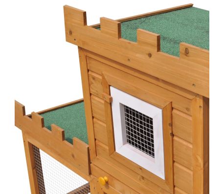 Single Outdoor Large Rabbit Hutch House Pet Cage