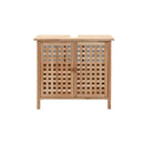 Sink Cabinet Solid Walnut Wood 66 X 29 X 61 Cm
