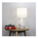 Sleek White Ceramic Table Lamp