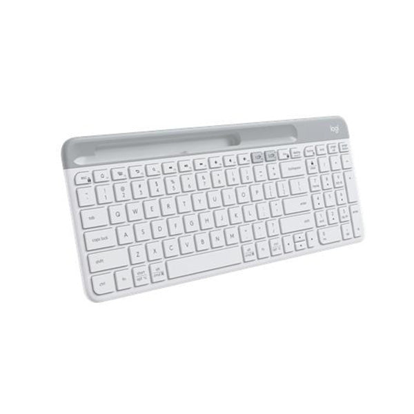 Slim Multi Device Wireless Keyboard K580 White