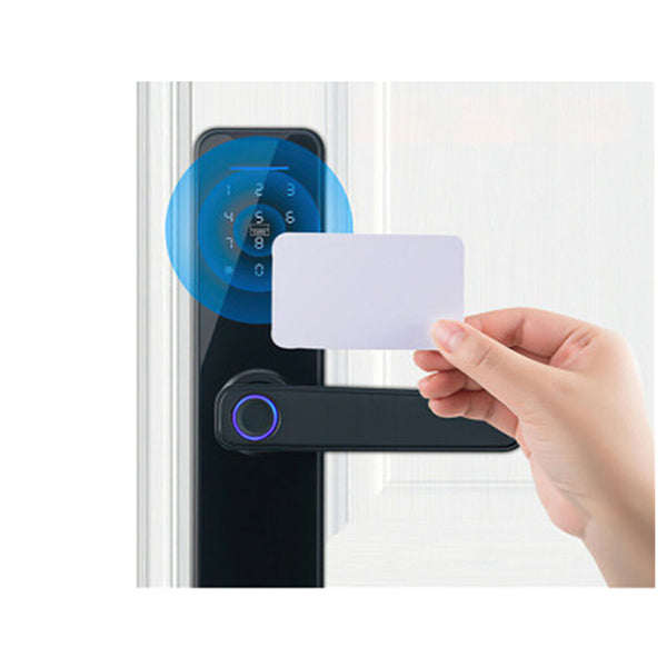 Digital Smart Door Lock Fingerprint App Key Card Password Electronic
