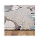 Smartkidz Beige Machine Knotted Rug