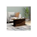 Smoked Oak Coffee Table Engineered Wood