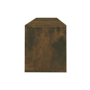 Smoked Oak Engineered Wood Tv Cabinet