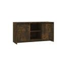 Smoked Oak Tv Cabinet Engineered Wood
