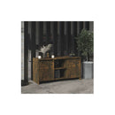 Smoked Oak Tv Cabinet Engineered Wood