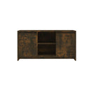Smoked Oak Tv Cabinet Engineered Wood