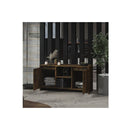 Smoked Oak Tv Cabinet Engineered Wood