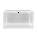 Premium Sneaker Display Case Shoe Storage Box Clear Plastic Magnetic