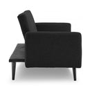 3 Seater Modular Linen Fabric Bed Sofa Couch Armrest
