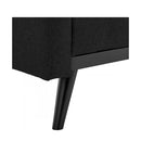 3 Seater Modular Linen Fabric Bed Sofa Couch Armrest