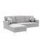 Sofa Couch Lounge L Shape With Right Chaise Seat
