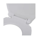 Soft Close Toilet Seat White Oval