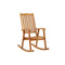 Solid Acacia Wood Rocking Chair