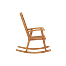 Solid Acacia Wood Rocking Chair