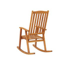 Solid Acacia Wood Rocking Chair