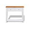 Solid Console Table Oak Wood