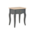 Solid Nightstand Pine Wood