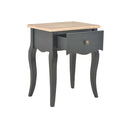 Solid Nightstand Pine Wood