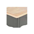 Solid Nightstand Pine Wood