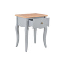 Solid Nightstand Pine Wood