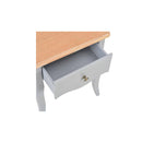 Solid Nightstand Pine Wood