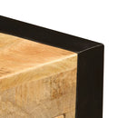 Solid Mango Wood Desk with 2 Drawers