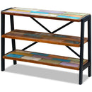 Solid Reclaimed Wood 3-Shelf Sideboard