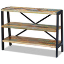 Solid Reclaimed Wood 3-Shelf Sideboard